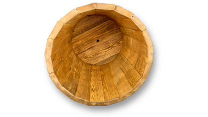 WOODEN GARDEN POT