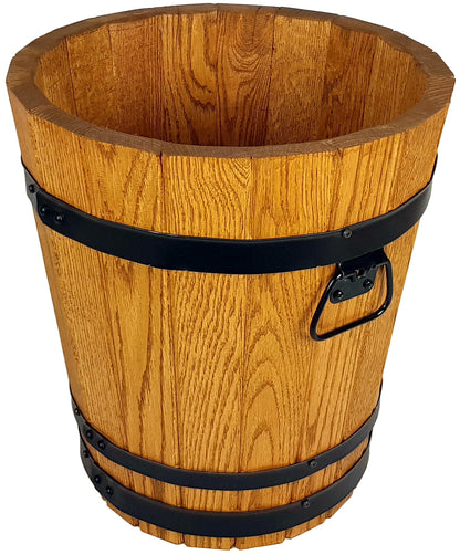 LARGE OAK POT FOR PALM TREE 