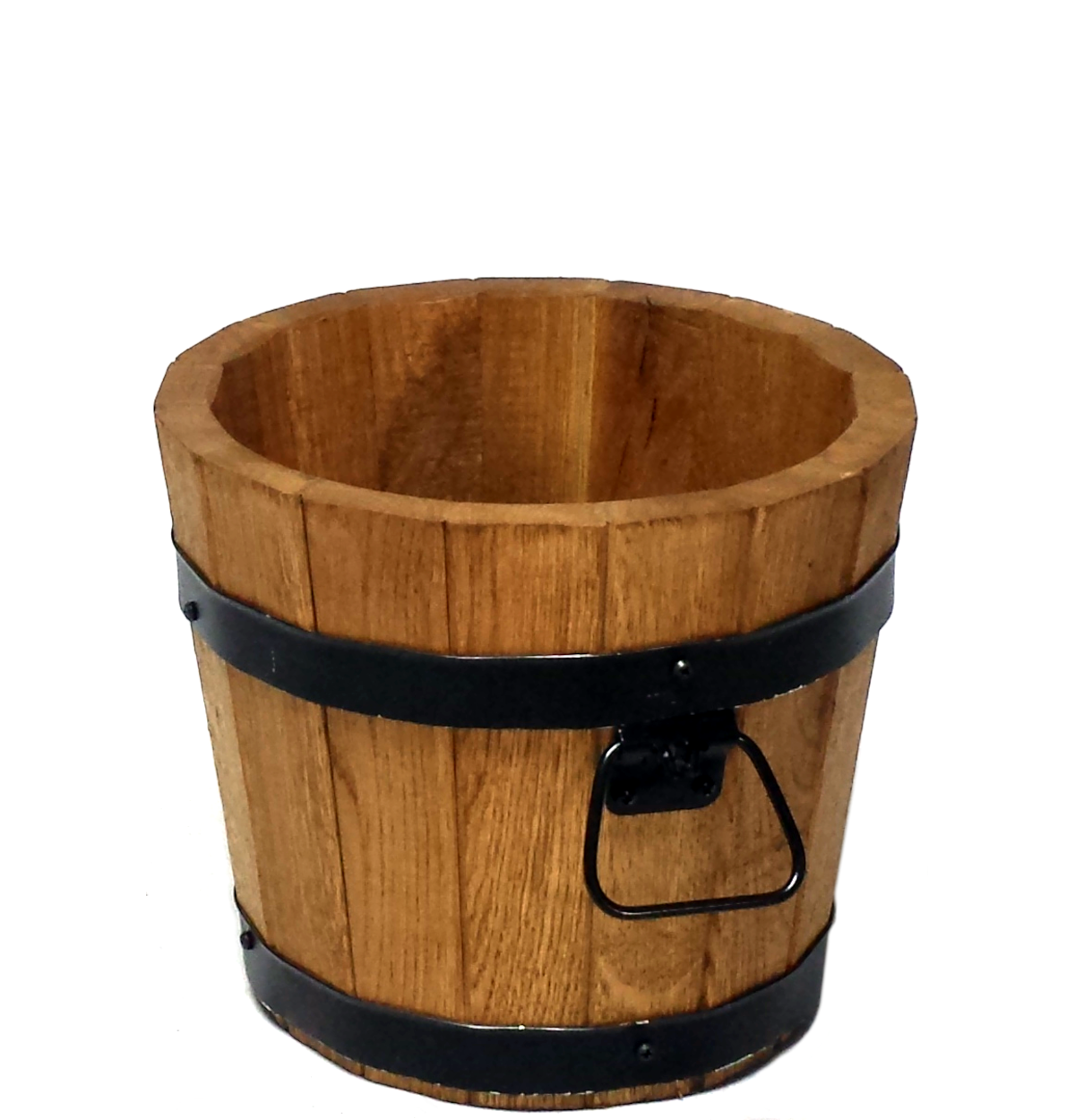 SMALL OAK FLOWER POT
