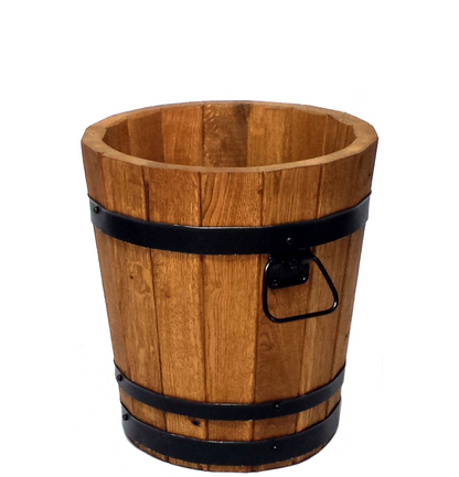 LARGE OAK POT FOR PALM TREE 