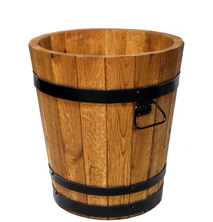 LARGE OAK POT FOR PALM TREE 