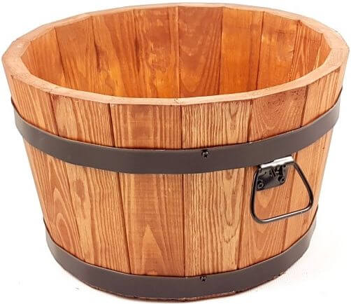 LOW GARDEN POT