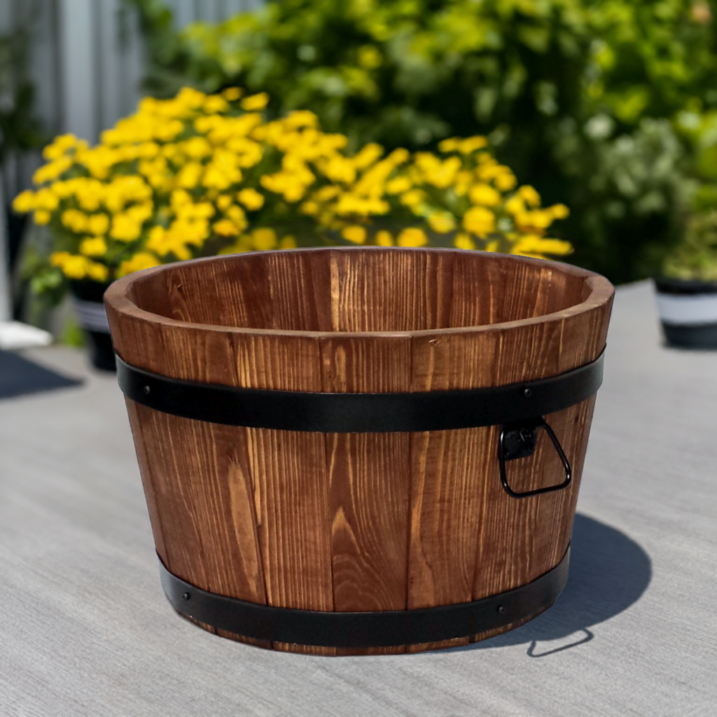 LOW GARDEN POT