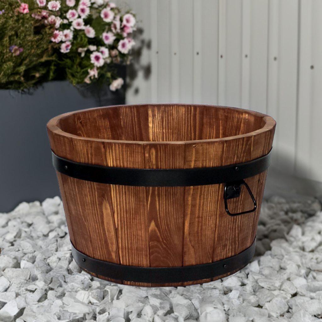 LOW GARDEN POT
