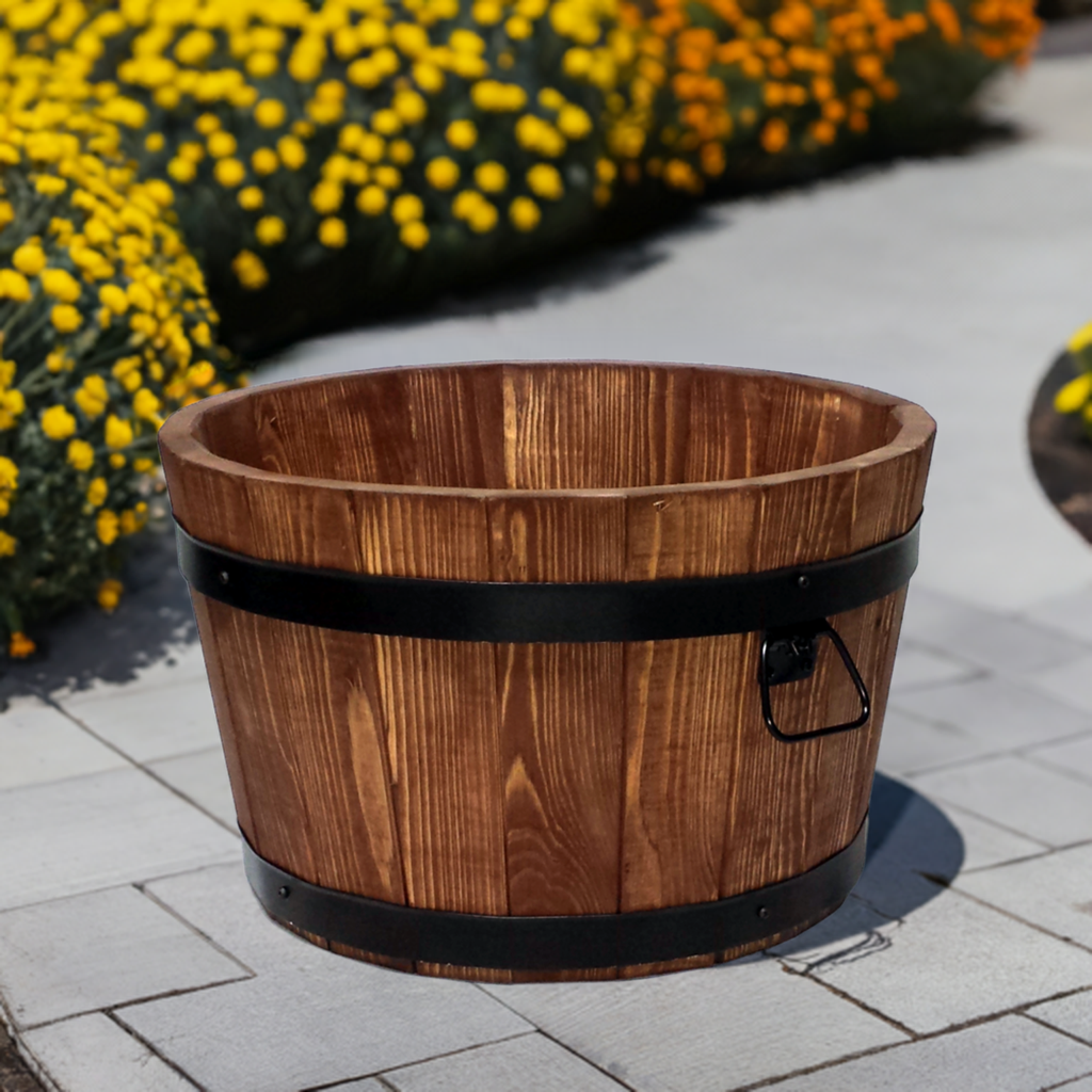 LOW GARDEN POT