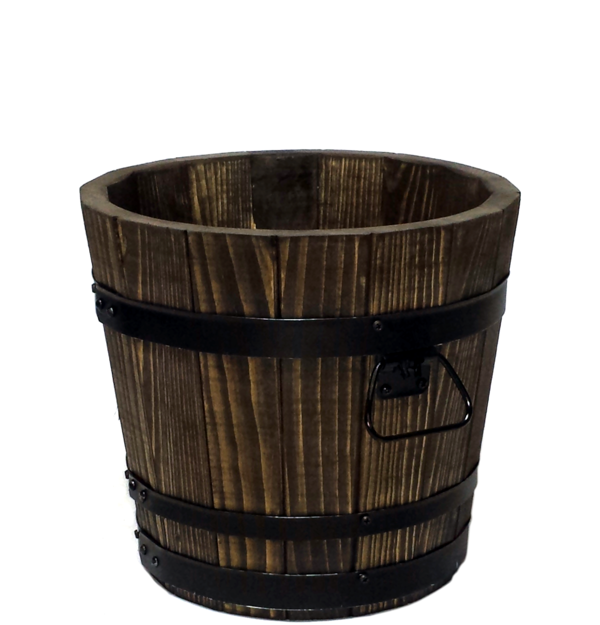 WOODEN GARDEN POT
