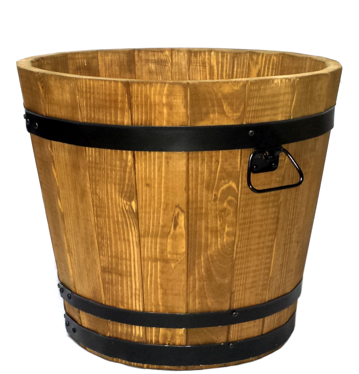 WOODEN GARDEN POT