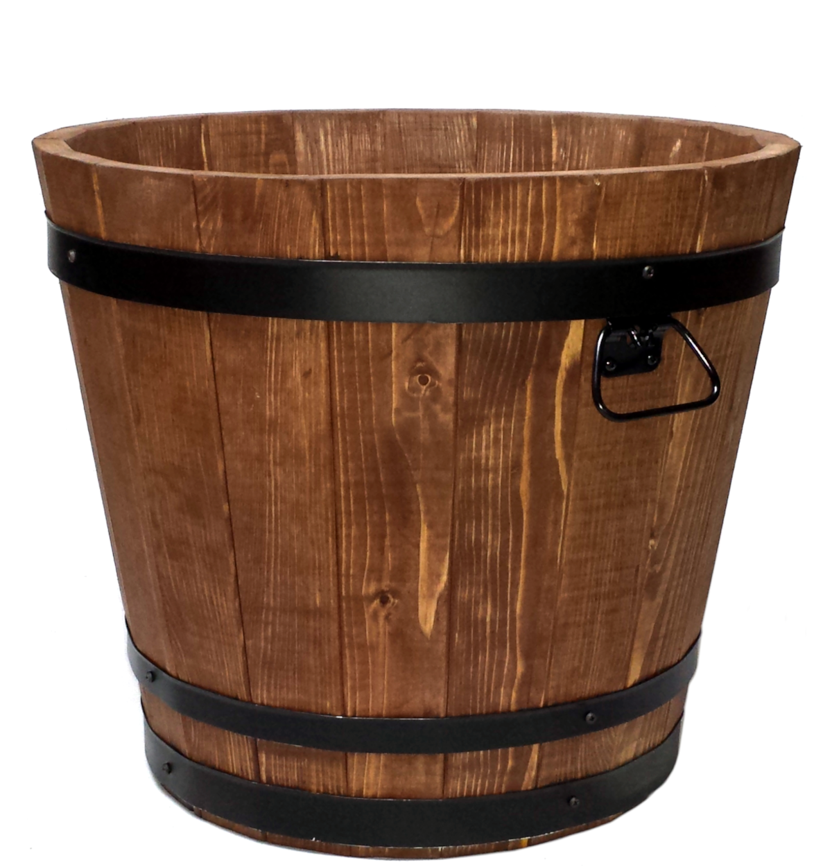 WOODEN GARDEN POT
